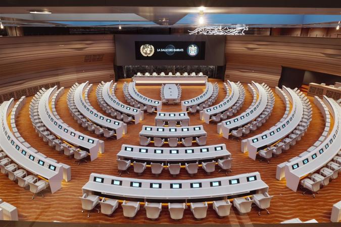 United Nations Room XVII, Geneva, Switzerland, Televic Conference Conference Technology 