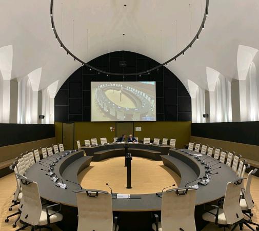 Council Chamber of Beringen, Televic Conference